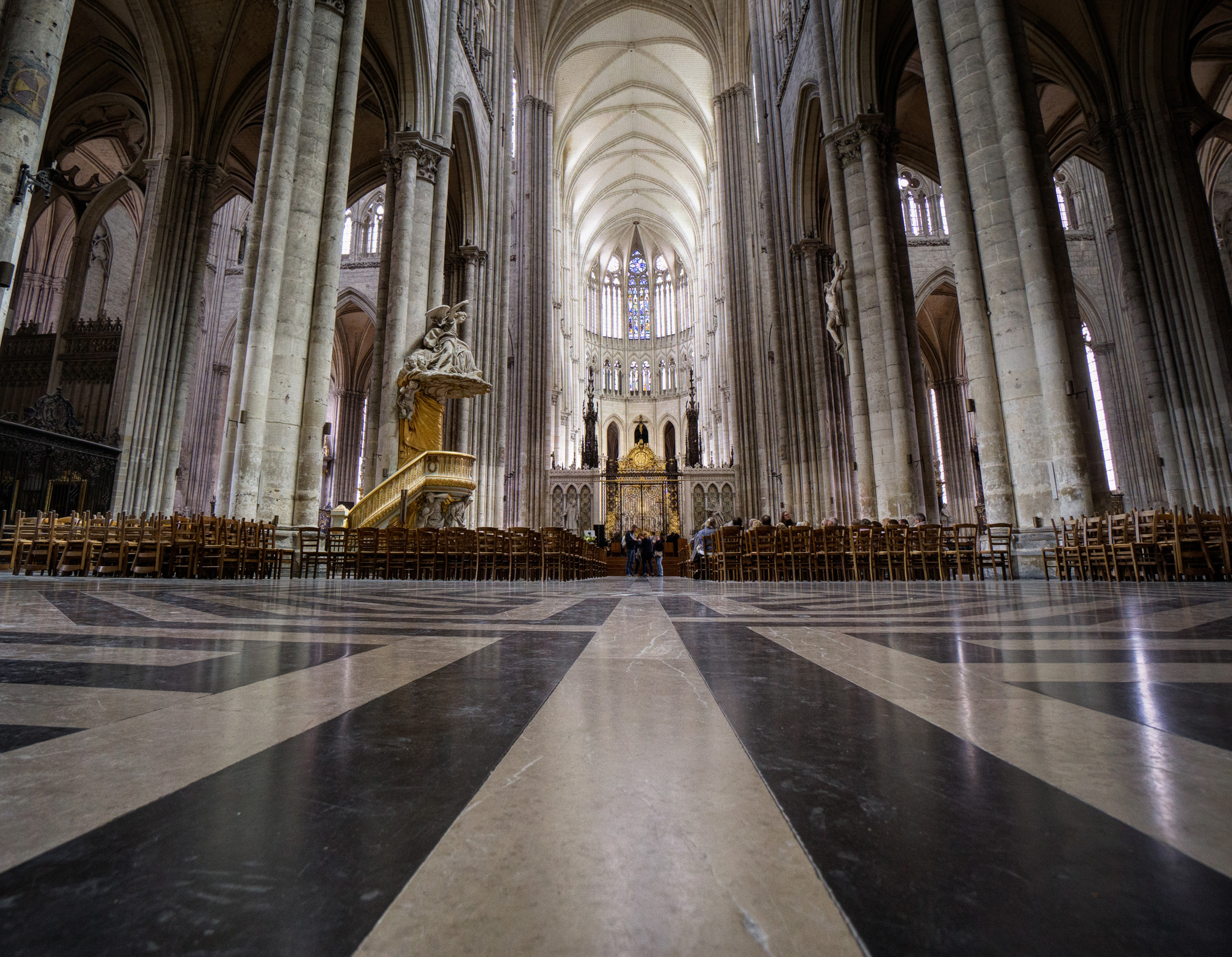 Cathédrale d'Amiens - intérieur